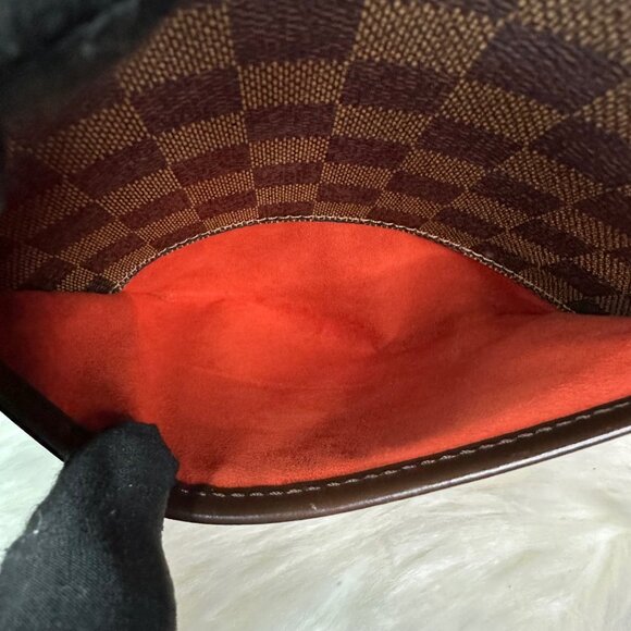 Louis Vuitton Brown Checkered Crossbody Bag - Picture 12 of 14